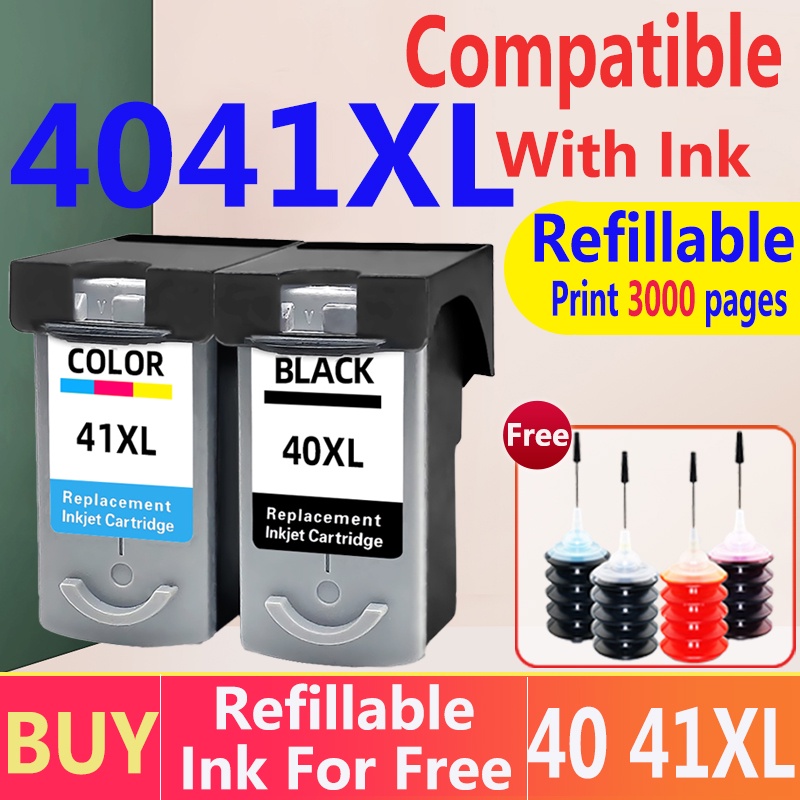 Ốp Điện Thoại Màu Đen canon pg-40xl pg40xl pg 40xl cl-41xl cl41xl cl-41xl pg-40 ip1180 ip1200 ip1600 ip1800