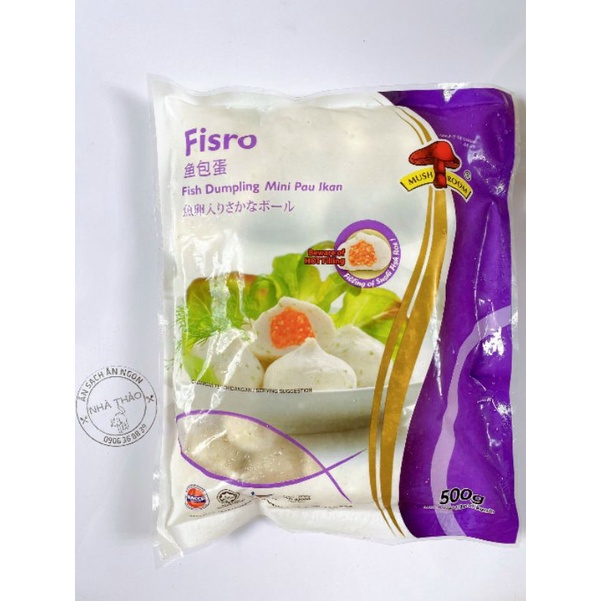 [HỎA TỐC -2h] Bánh Bao (màu trắng) Trứng Cá Hồi Malaysia  màu trắng - NUONGFOOD