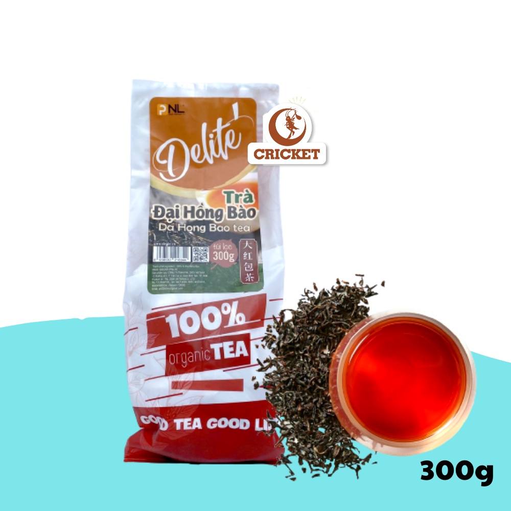 Trà Đại Hồng Bào Túi Lọc Delite - 300g - mang lại cảm giác thư giãn và thoải mái cho người thưởng thức