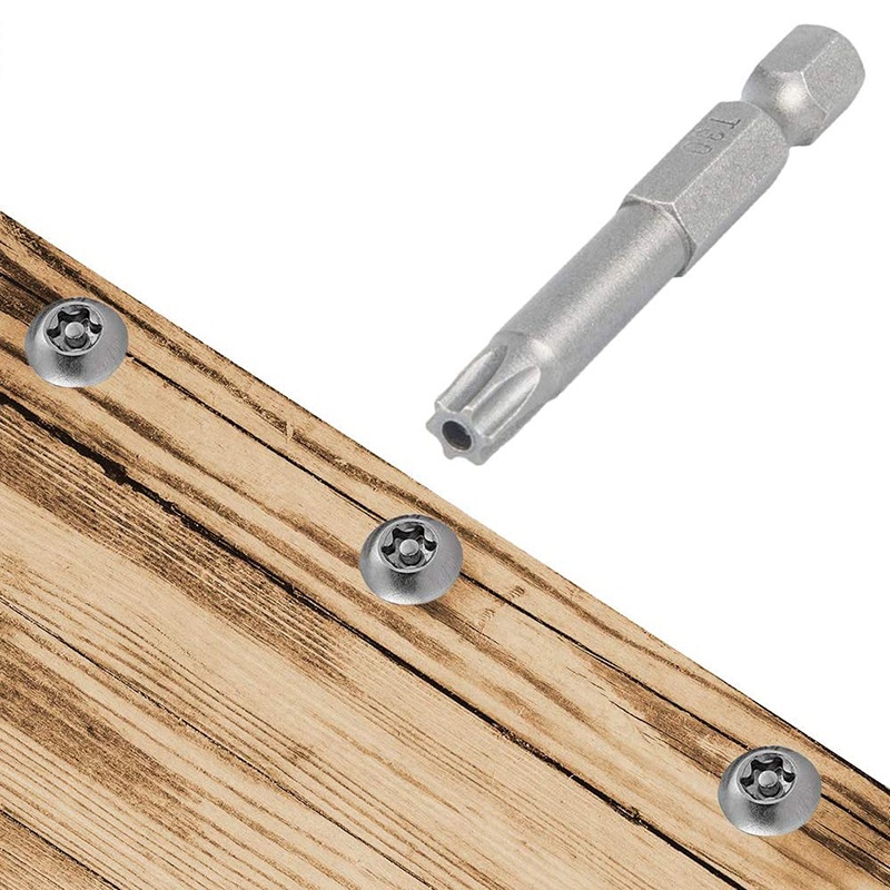 Bộ 12 Đầu Tua Vít Torx 1 / 4 Inch T5-T40 Kèm 1 Tay Cầm