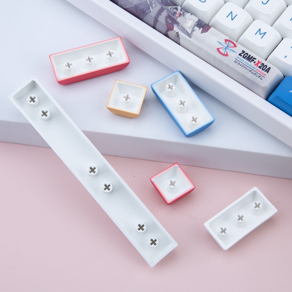 PBT keycap XDA Cấu hình 139 Phím Nhuộm thăng hoa Bố cục ANSI cho Bàn phím cơ Công tắc Cherry MX