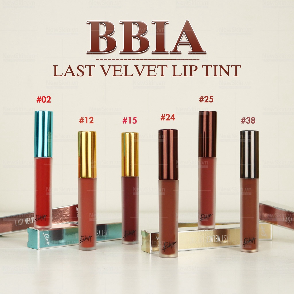 Son Kem Lì Bbia Last Velvet Lip Tint 5g