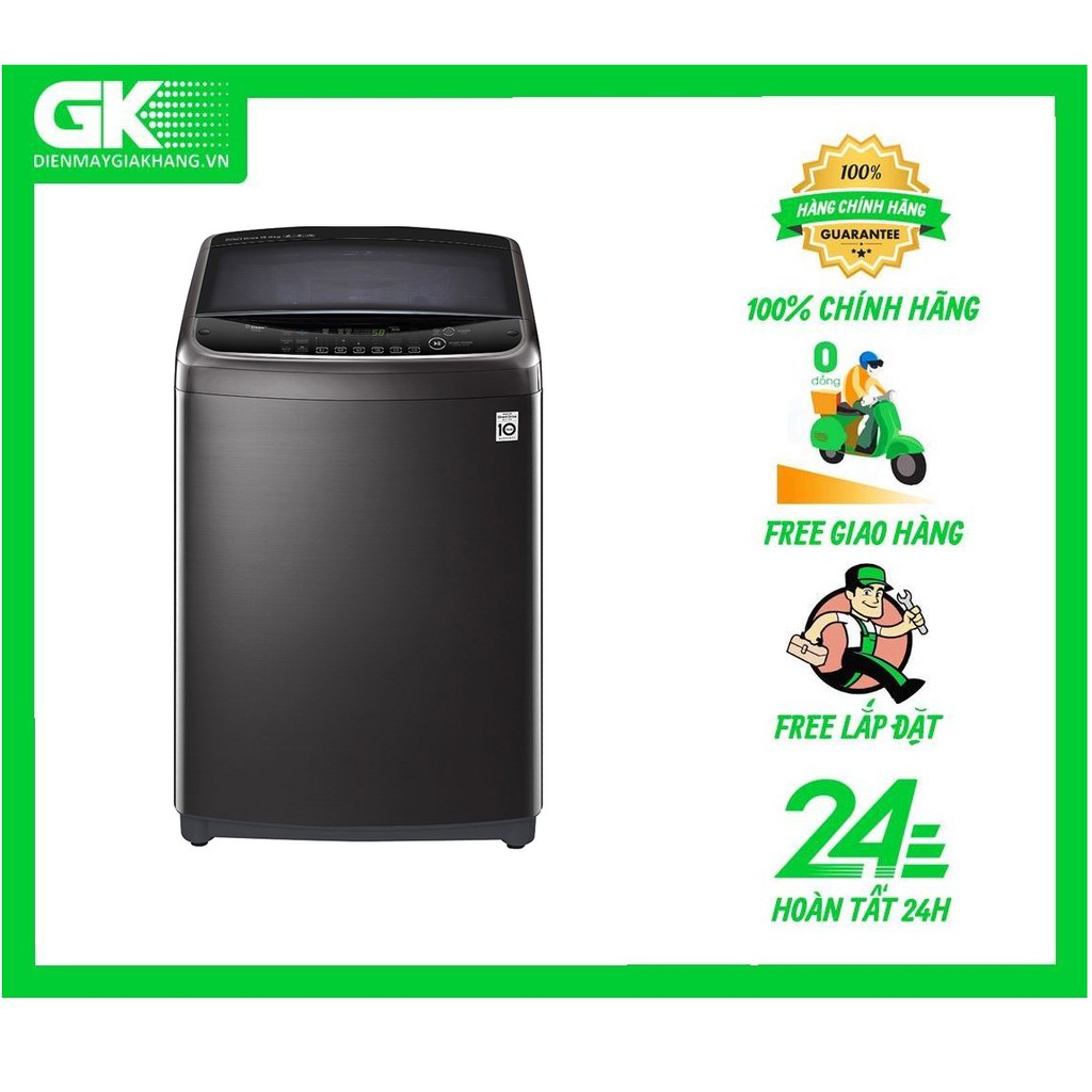 MIỄN PHÍ CÔNG LẮP ĐẶT TH2519SSAK Máy giặt LG 19 kg TH2519SSAK