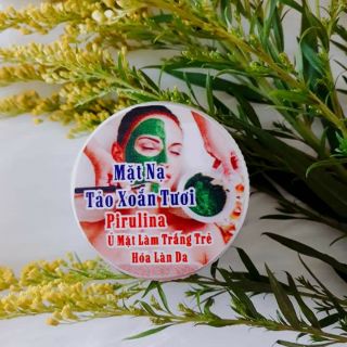 Nạ Tảo Xoắn Tươi Spirulina Nhật Handmade
