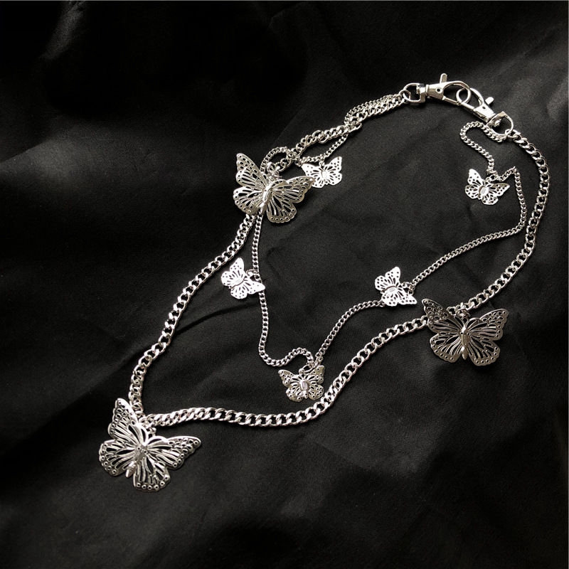 Dây Xích Trang Trí Quần Phong Cách Hip Hop Cá Tính