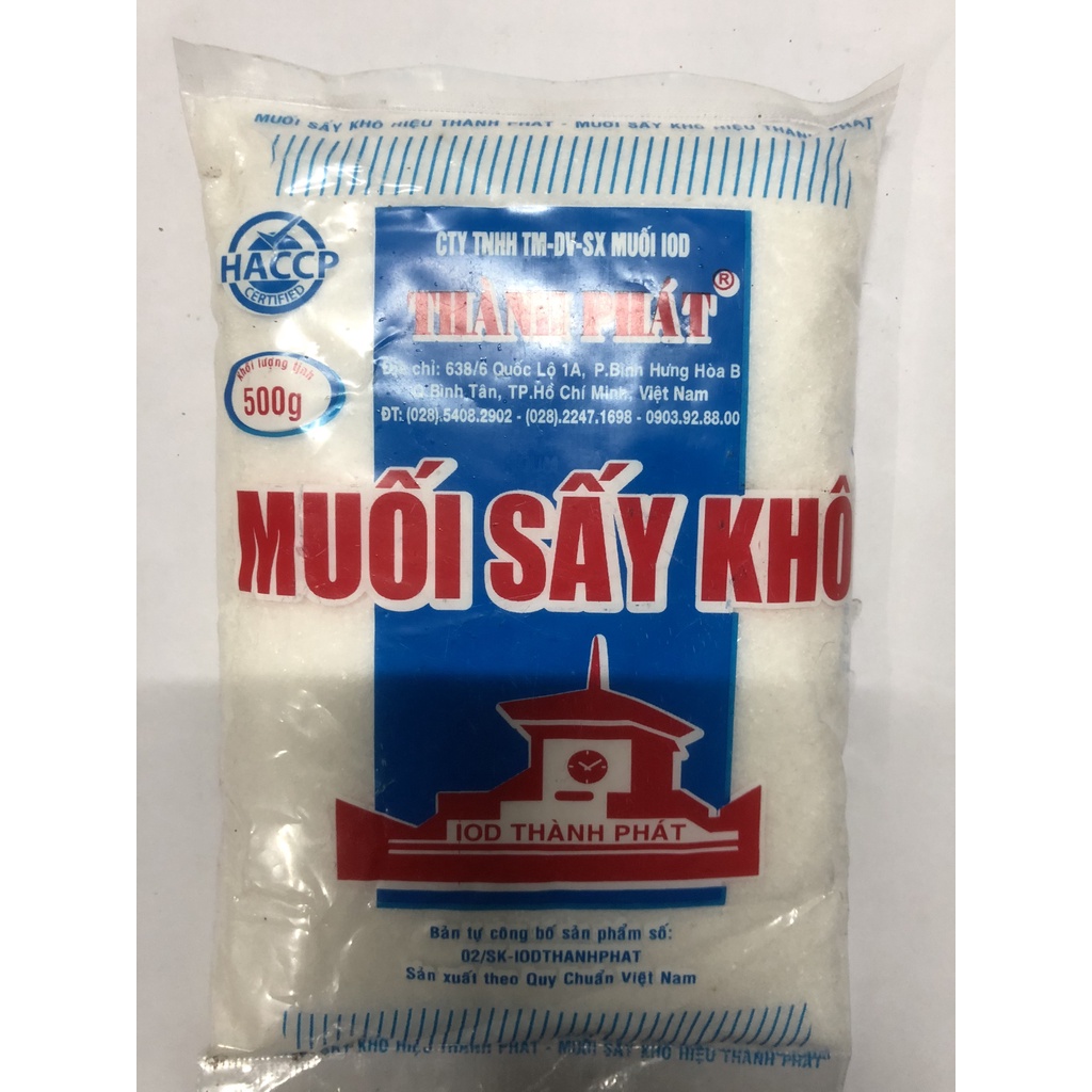 Muối Sấy Khô Thành Phát Gói 500g
