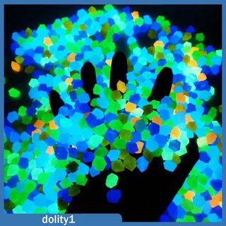 300 viên đá cuội phát sáng trong bóng tối dùng trang trí bể cá