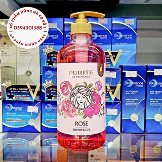 Sữa tắm Purite Rose Shower Gel, sữa tắm hương hoa hồng 850ml