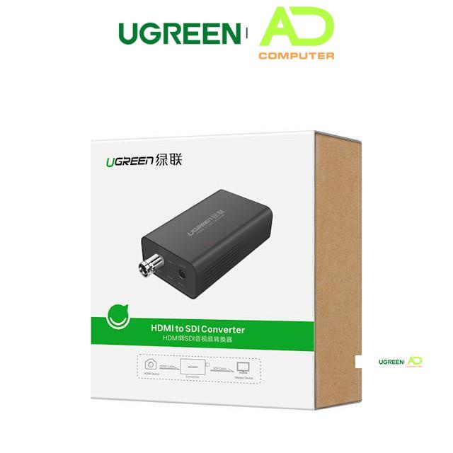 Bộ chuyển đổi HDMI sang SDI audio &amp; video UGREEN CM132 40966 - Hàng phân phối chính hãng - Bảo hành 18 tháng