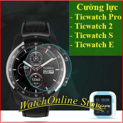 Cường lực cao cấp SIKAI Ticwatch pro / Ticwatch 2/Ticwatch S/ Ticwatch E / Ticwatch GTX