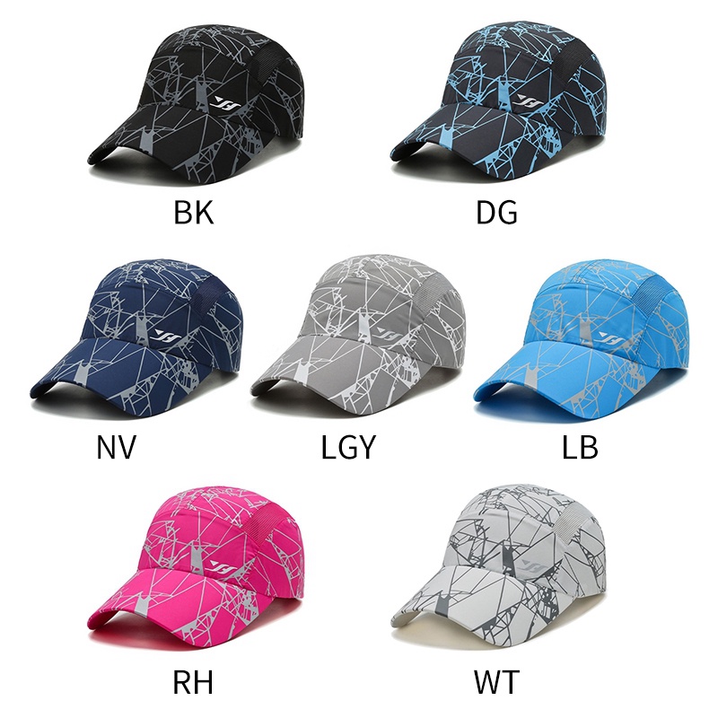 Nón Lưỡi Trai Thể Thao Mau Khô Thời Trang Mùa Hè Cho Nam Nữ