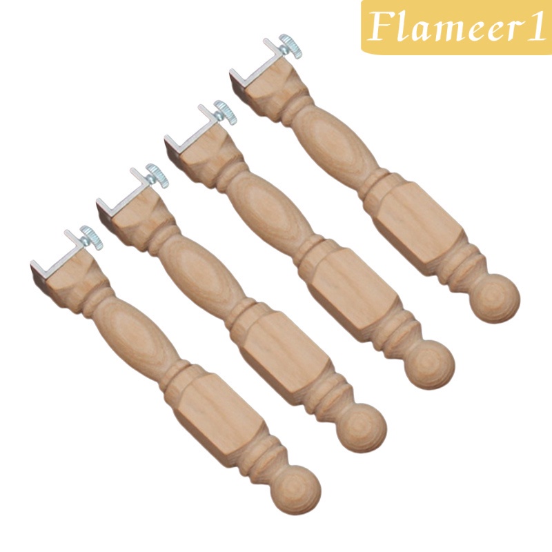 Set 1 / 4 Chân Đứng Khung Thêu Tranh Chữ Thập Bằng Gỗ