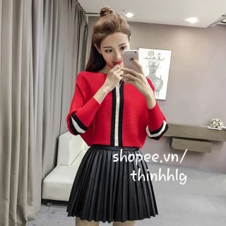 Áo len cánh dơi sang chảnh