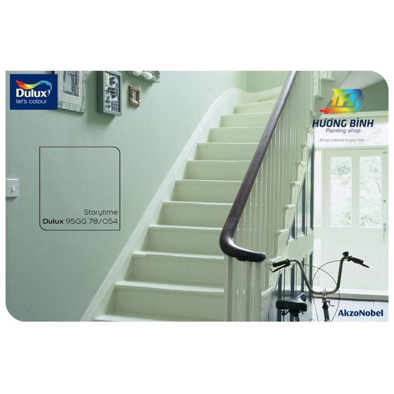 Sơn Dulux Easy Clean tông Xanh Lá Cây (1 lít)