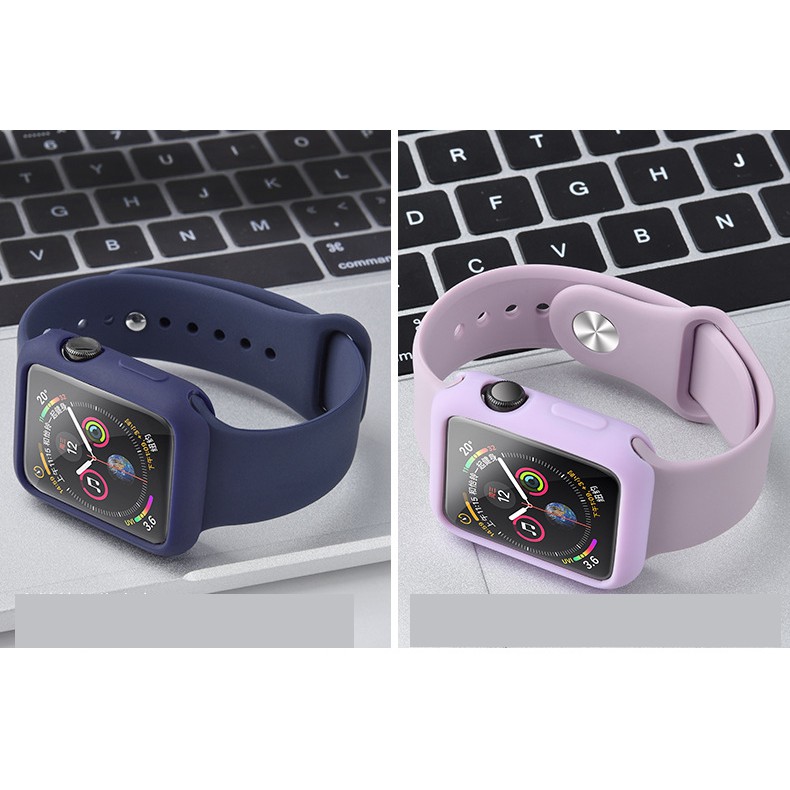 Ốp Apple Watch silicone mềm cho đồng hồ thông minh 38mm 40mm 42mm 44mm Series 1/2/3/4/5/6 - Orio