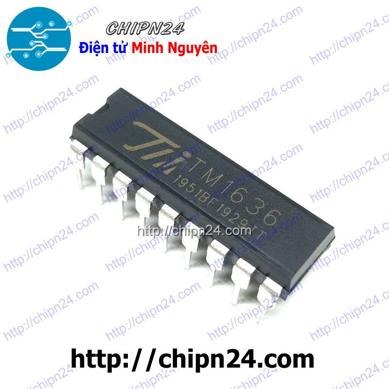 [1 CON] IC TM1636 DIP-18 (1636)