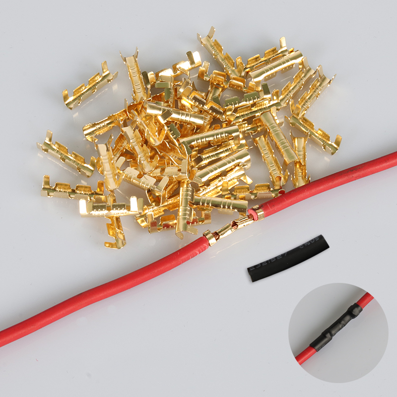 50 / 100 Đầu Nối Dây Điện Chữ U 0.3-1.5mm2