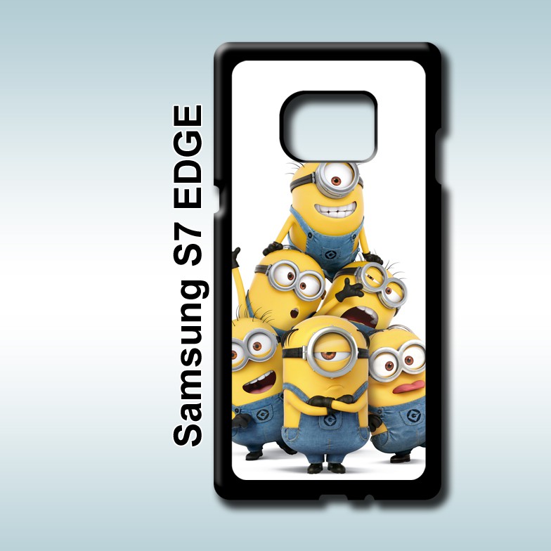 Ốp Lưng Hình Minion Cho Samsung S7 Edge (iphone Xiaomi Oppo Vivo Asus Sony Lenovo)