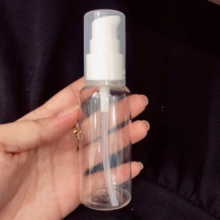 Chai lọ nhựa vòi xịt giọt đựng dung dịch rửa tay sang chiết mỹ phẩm 100ml