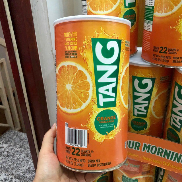 ❤️ Bột pha nước cam Tang 2.04kg Mỹ, thơm ngon, giàu vitamin C, tăng sức đề kháng
