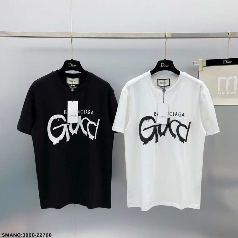 [Có video]Áo T-SHIRT nam in chữ GC BALEN cao cấp-Áo nam hàng SPF mới nhất