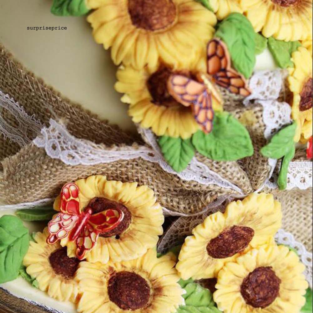 Khuôn silicone làm bánh hình hoa hướng dương xinh xắn