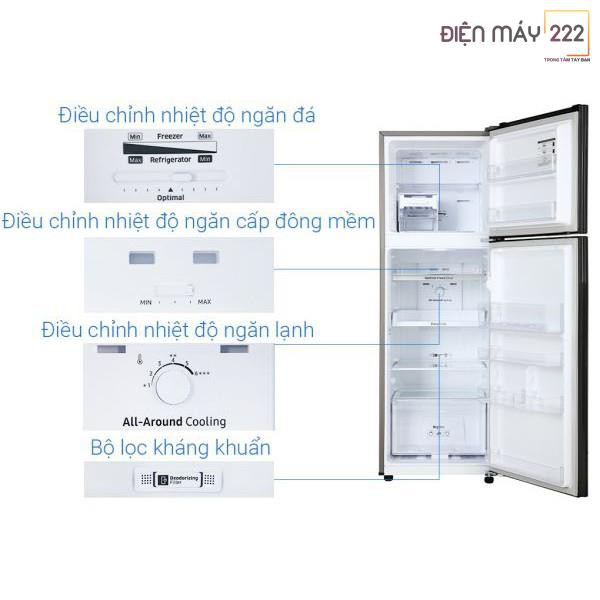 [Freeship HN] Tủ lạnh Samsung Inverter 256 lít RT25M4032BU/SV chính hãng