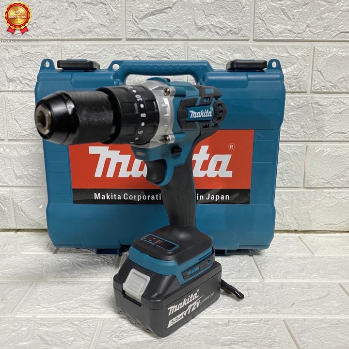 [Chính Hãng] Máy khoan pin makita 72V VÀ BỘ PHỤ KIỆN