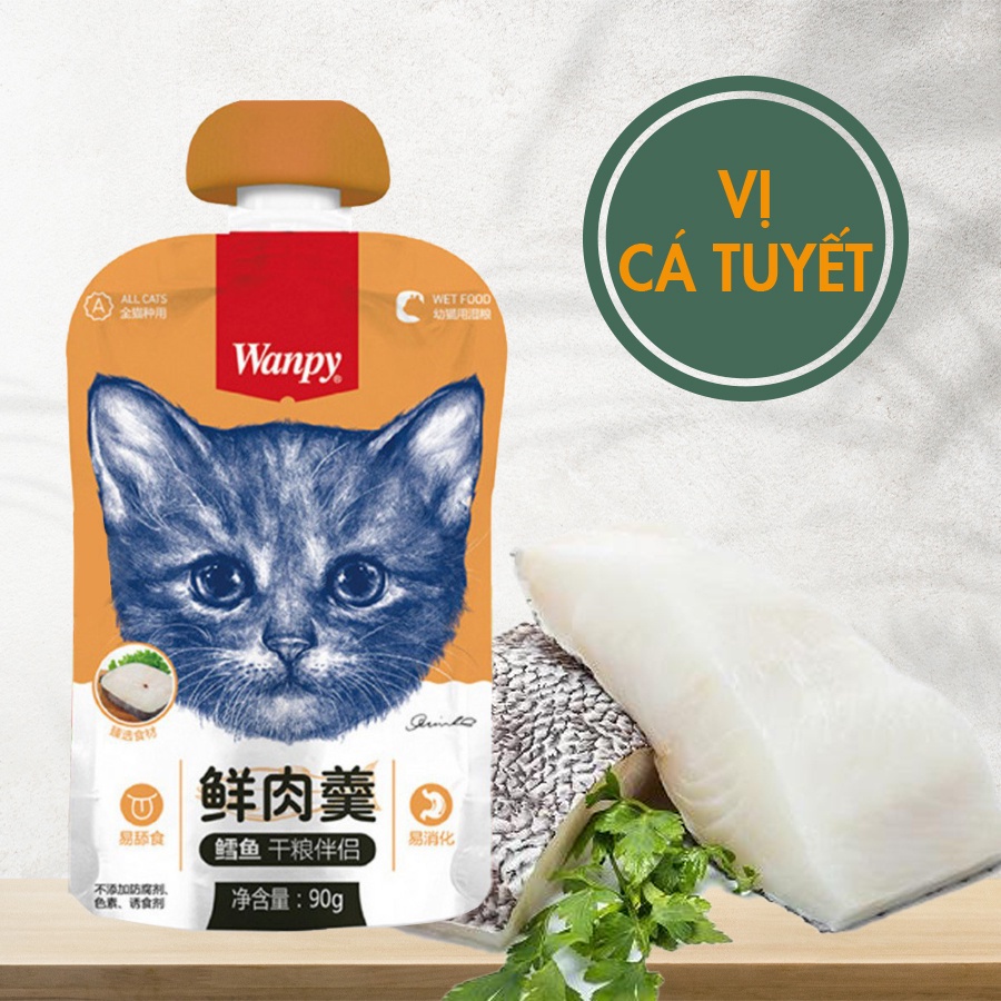 Súp thưởng Wanpy nắp vặn 90g
