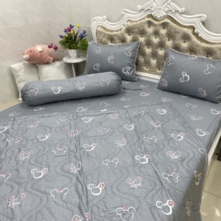 BỘ DRAP COTTON HÀN QUỐC 4 MÓN