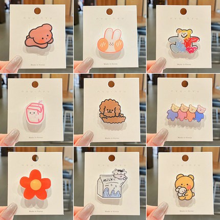 Ghim cài áo phong cách hoạt hình sáng tạo dễ thương