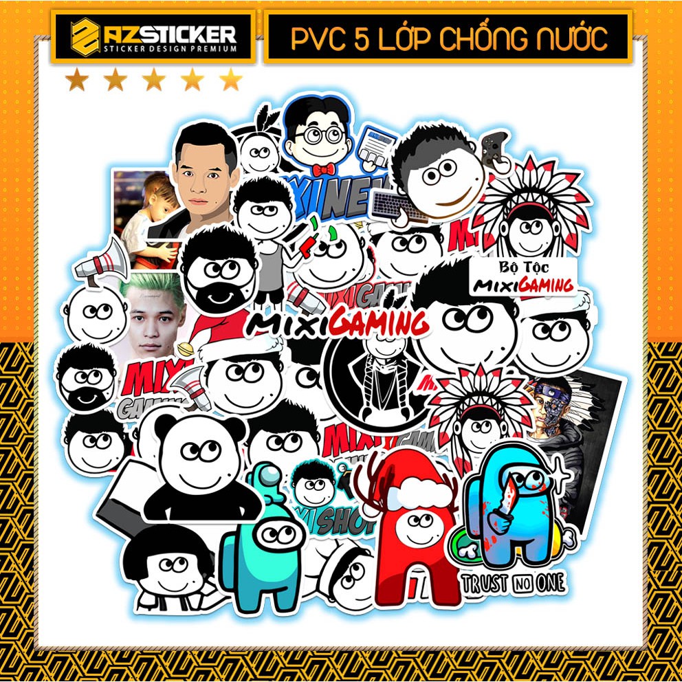 [Hot] Sticker Độ Mixi Cực Chất Mixi Gaming Chống Thấm Nước | STK78 | Hình Dán ...