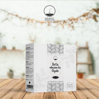 Bột Nhuộm Tóc Ogatic Mầu Nâu Hạt Dẻ