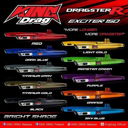 Gấp king drag gắn exciter. - GX00251