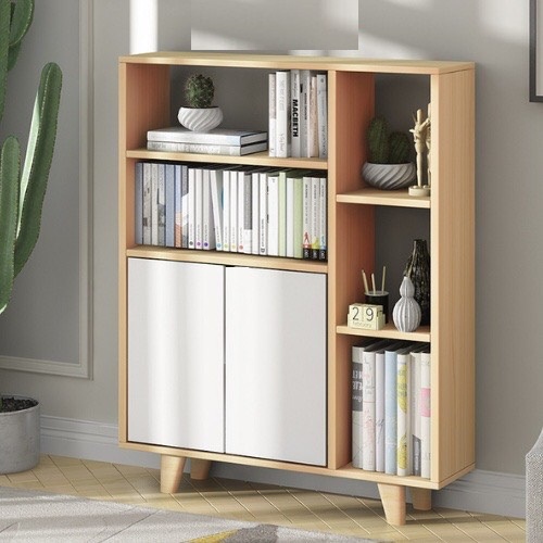 Kệ sách để đồ đa năng, nhiều ngăn, có tủ
