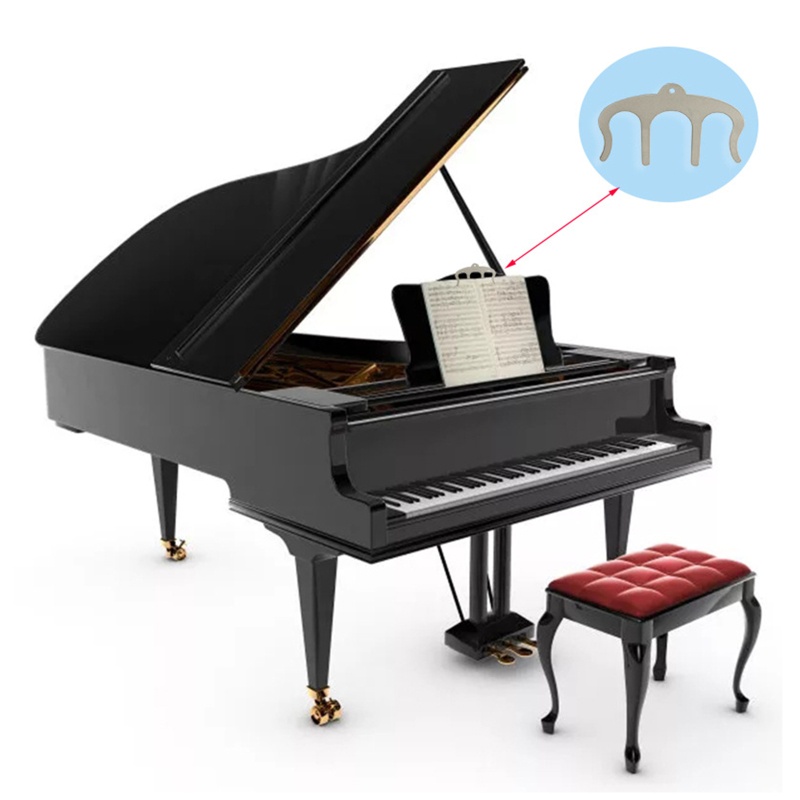 Giá Đỡ Sách Đánh Dấu Phím Đàn Piano Bằng Kim Loại Chống Rỉ