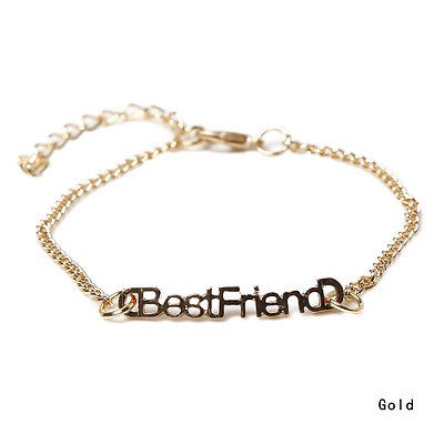 Vòng Đeo Cổ Chân Tình Bạn Mặt Nửa Trái Tim Best Friend