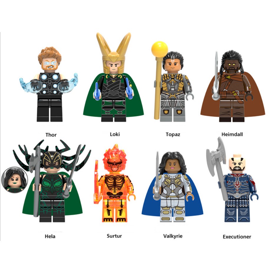 Nonlego trưng bày Thor Ragnarok