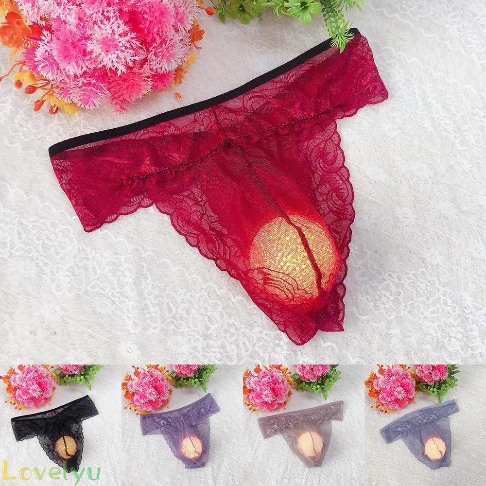 Quần Lót Nam Lọt Khe Dạng Ren