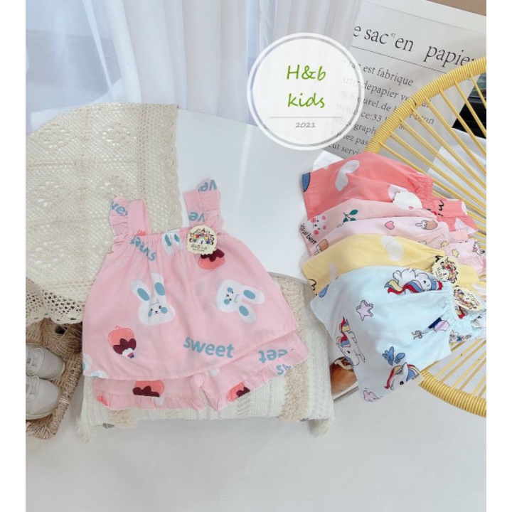 Bộ tolen (lanh) 2 dây cánh tiên bé gái
