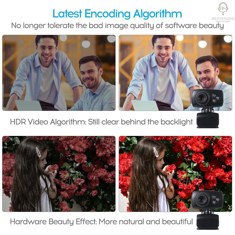 Webcam Bs 480p Usb 2.0 Có Micro 3 L-Ed Dành Cho Máy Tính | BigBuy360 - bigbuy360.vn