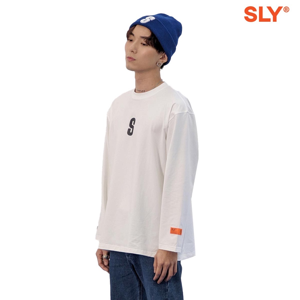 Áo thun tay dài Sly S màu Trắng | BigBuy360 - bigbuy360.vn