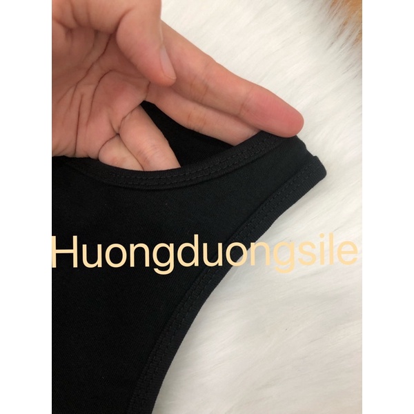 Đầm body ba lỗ Ngược Nữ Basic- Chocomy Shop