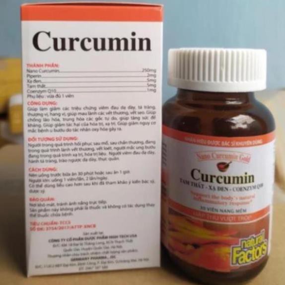 Nano Curcumin Gold Giúp làm giảm các triệu chứng viêm đau dạ dày, tá tràng, thượng vị, hang vị, lành vết loét hiệu quả