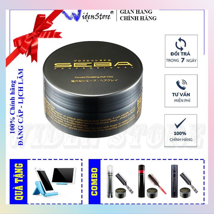 Sáp Vuốt Tóc Nam SEBA Chính Hãng Gel Wax Keo Vuốt Tóc Tạo Kiểu Cao Cấp Công Nghệ Nhật Bản WIDEN STORE WST05 + [QUÀ TẶNG]