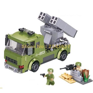 Lego xe tăng quân đội bắn đạn pháo