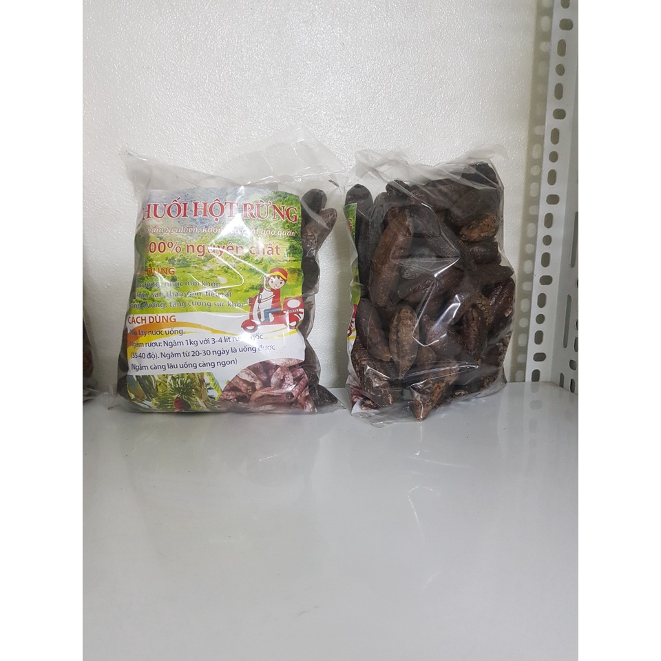 Chuối hột rừng, 1kg chuối hột khô, chuối mật, thơm ngon, chuối chín cây sấy khô, đỡ đau lưng, sỏi thận