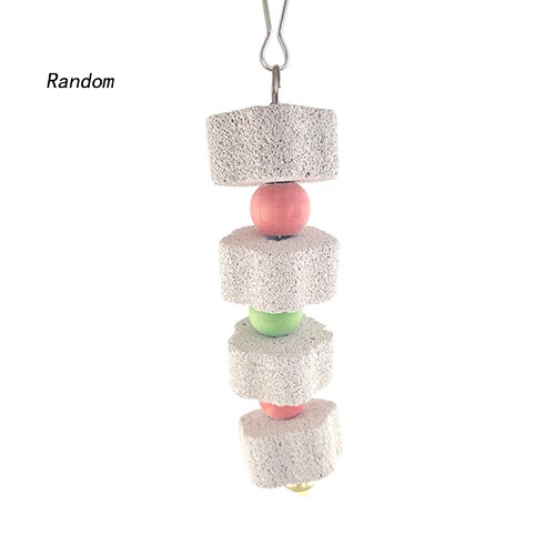 ✡Phụ Kiện Chuyên Dụng Dành Cho CWN✡Đồ Chơi Chuỗi Hạt Đá Mài Răng Cho Hamster / Thỏ / Vẹt Cưng