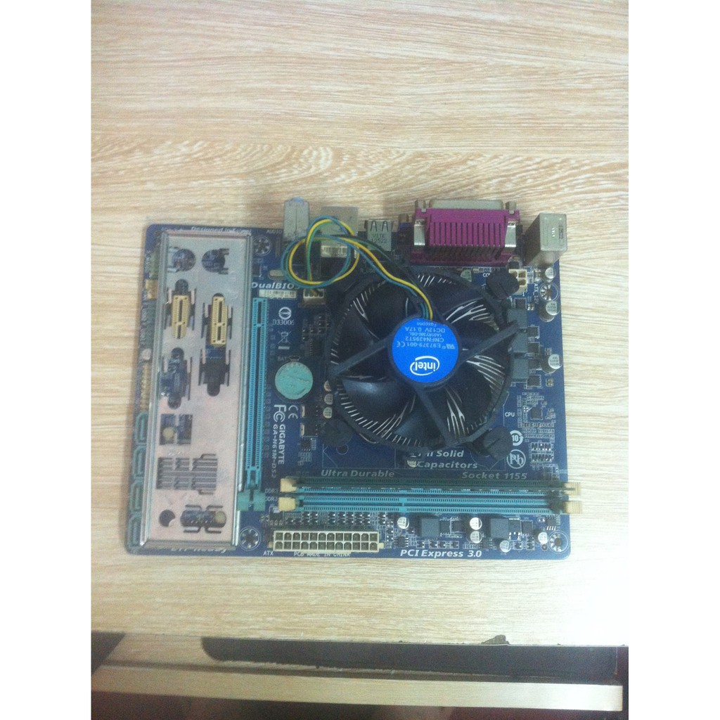 Combo Main Giga H61 + I5-3570 + Ram 4G + Quạt