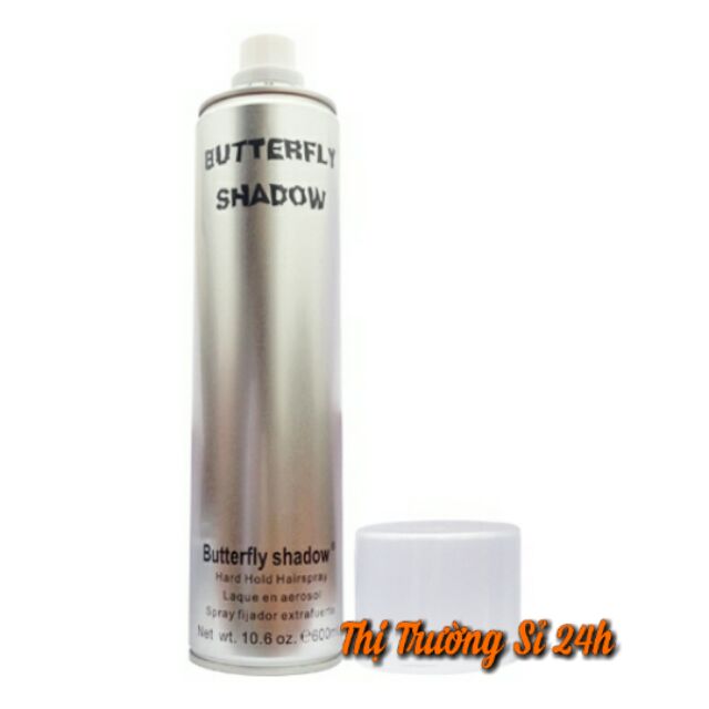 GÔM XỊT TẠO KIỂU TÓC  BUTTERFLY SHADOW 600ml